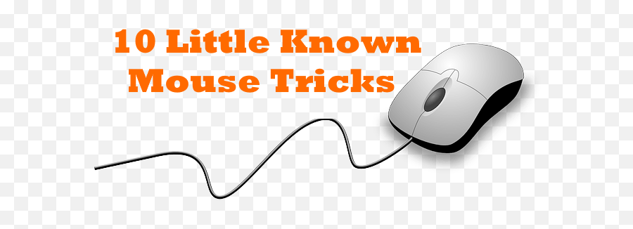 Top 10 Mouse Tricks You Should Use In Windows Pc - Mouse Tricks Windows 10 Png,Computer Mouse Transparent Background