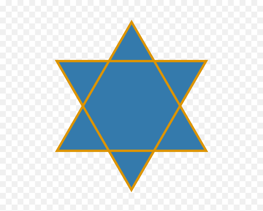Jewish Star Of David Clip Art Library - Triangle Png,Jewish Star Png