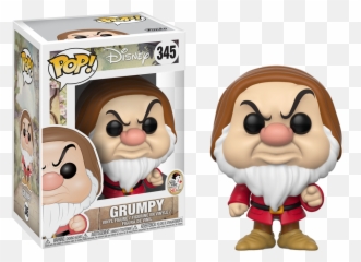 Seven Dwarfs Grumpy Pop Vinyl Figure - Funko Pop Snow White Grumpy Png,Grumpy Png