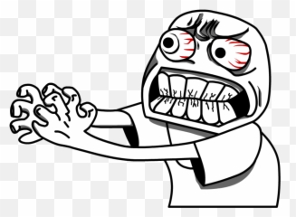 Download I Donu0027t Care Love It - Memes Bayern Ulreich PNG Angry Troll Face Png