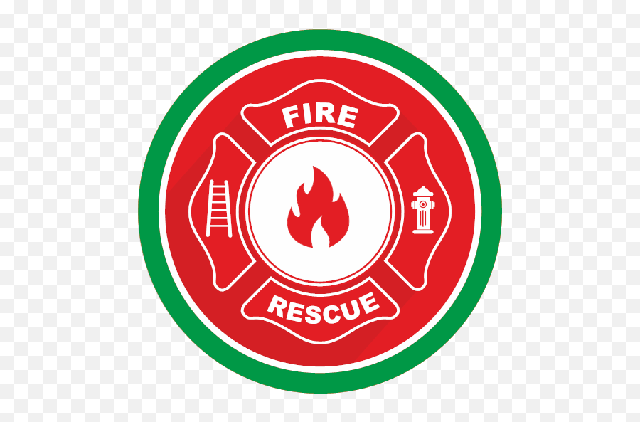 Fire Firefighters Fireman Flame Security Icon - Fire Png,Flame Circle Png