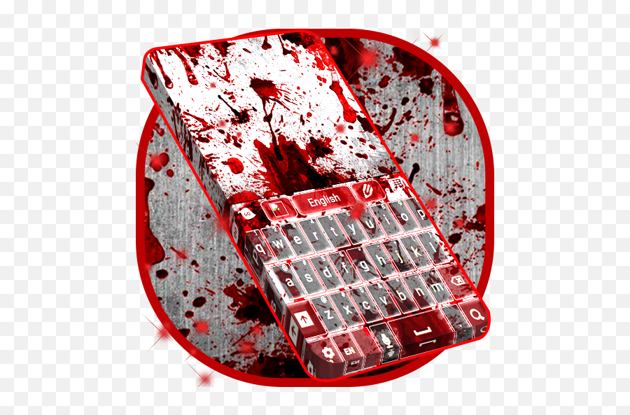 Blood Keyboard U2013 Apps - Blood Keyboard Png,Blood Puddle Png