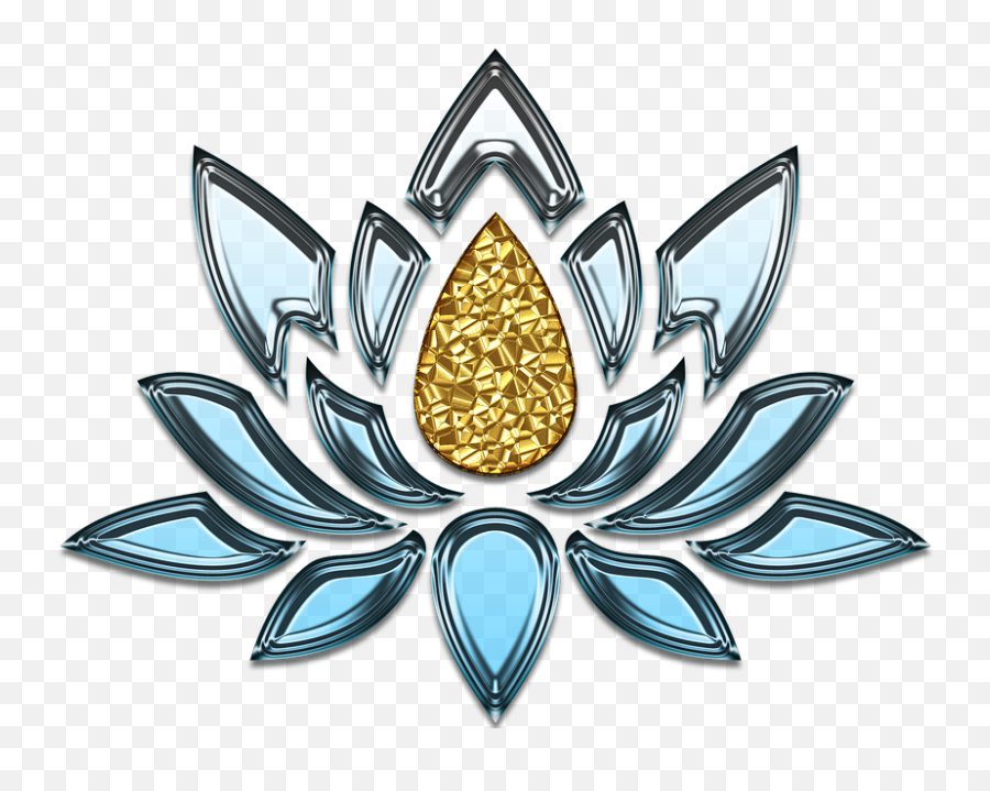 Lotus Tattoo Golden Flowers - Free Image On Pixabay Lotus Tattoo Png,Lotus Flower Transparent Background