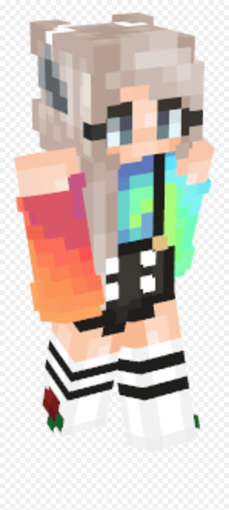 Download Asuna Girl Minecraft Skin Hd - Fictional Character Png,Minecraft Png