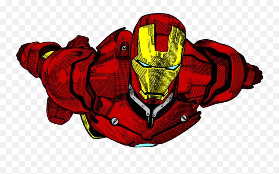 Iron Man Mask Png - Pencil Drawing Iron Man With Color,Iron Man Mask Png