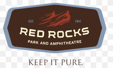 Red Rocks Logo Png Transparent Svg - Park Amphitheatre Denver