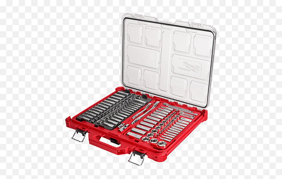 Socket Set Packout - Milwaukee Packout Socket Set Png,Socket Wrench Png