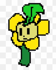 Leafeonflowey Pixel Art Maker - Fictional Character Png,Leafeon Png