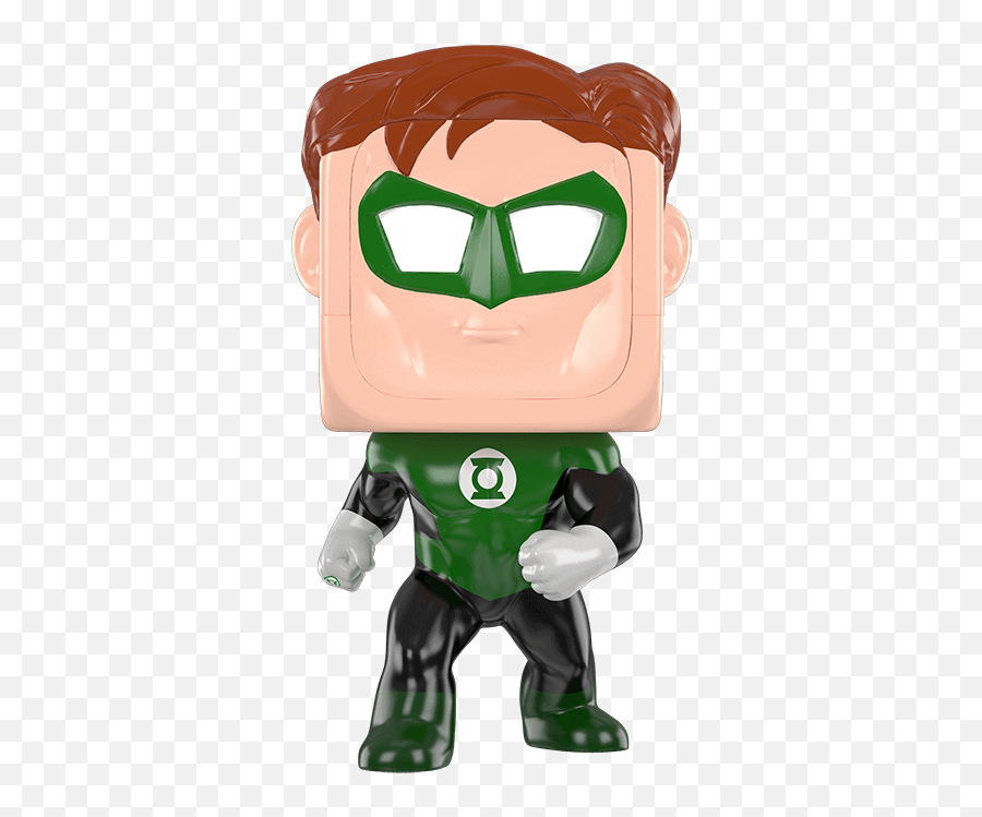 Green Lantern Customizable Dc Action Figures Headz - Figurine Png,Green Lantern Transparent