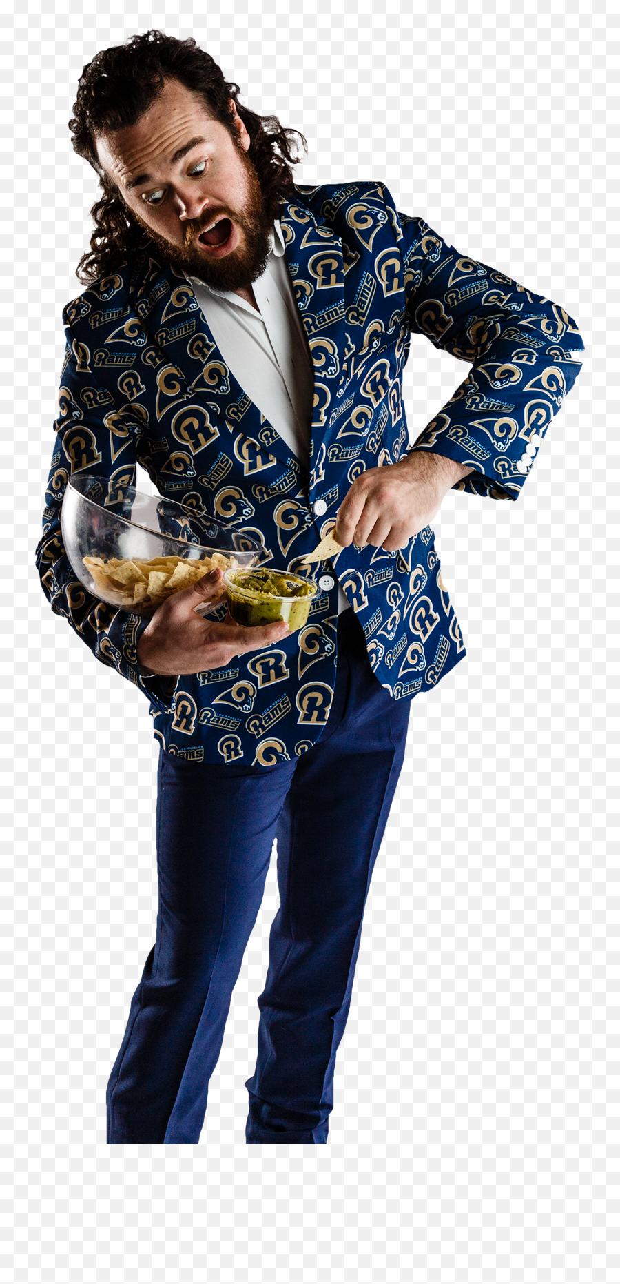 The Los Angeles Rams Suit Jacket - Rams Suit Png,La Rams Logo Png