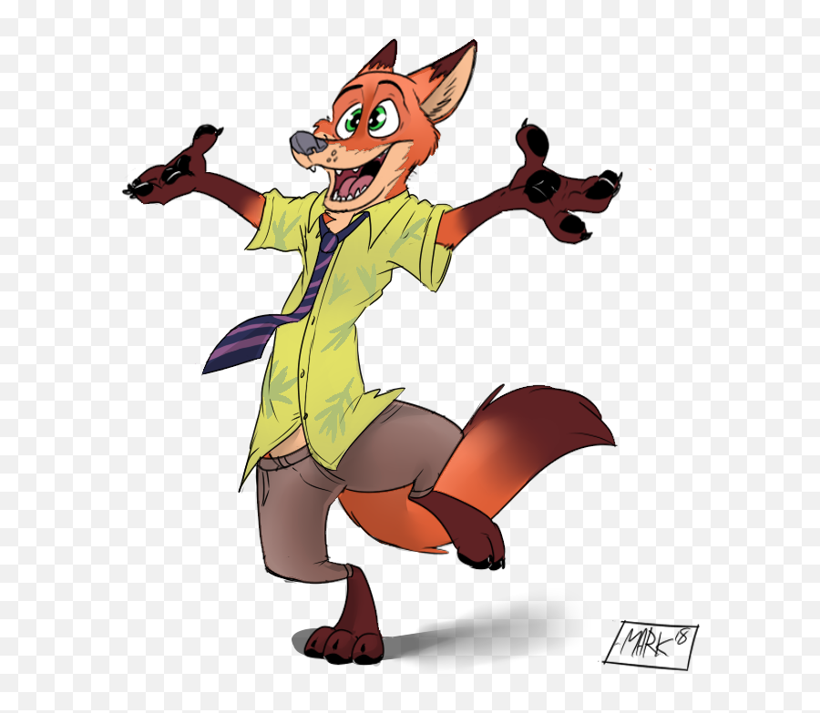 Hugs Me Nick Wilde - Fictional Character Png,Nick Wilde Png