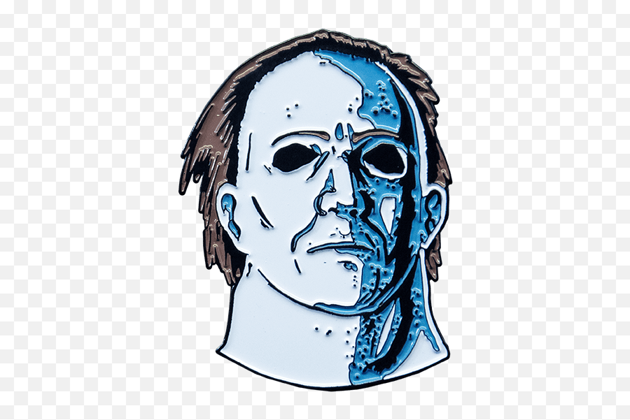 Revenge Of Michael Myers Enamel Pin - Halloween Michael Myers Tattoo Png,Michael Myers Transparent