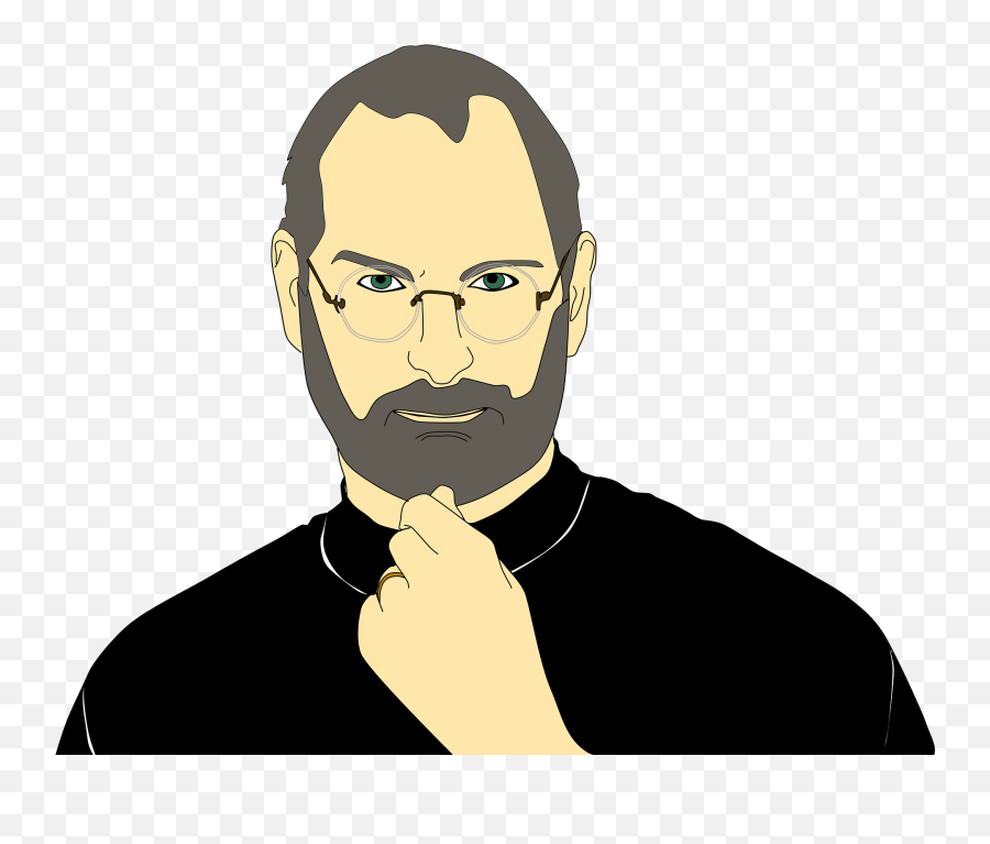 Steve Jobs Portrait Clipart Free Download Transparent Png - Steve Jobs Bicycle For The Mind,Steve Transparent