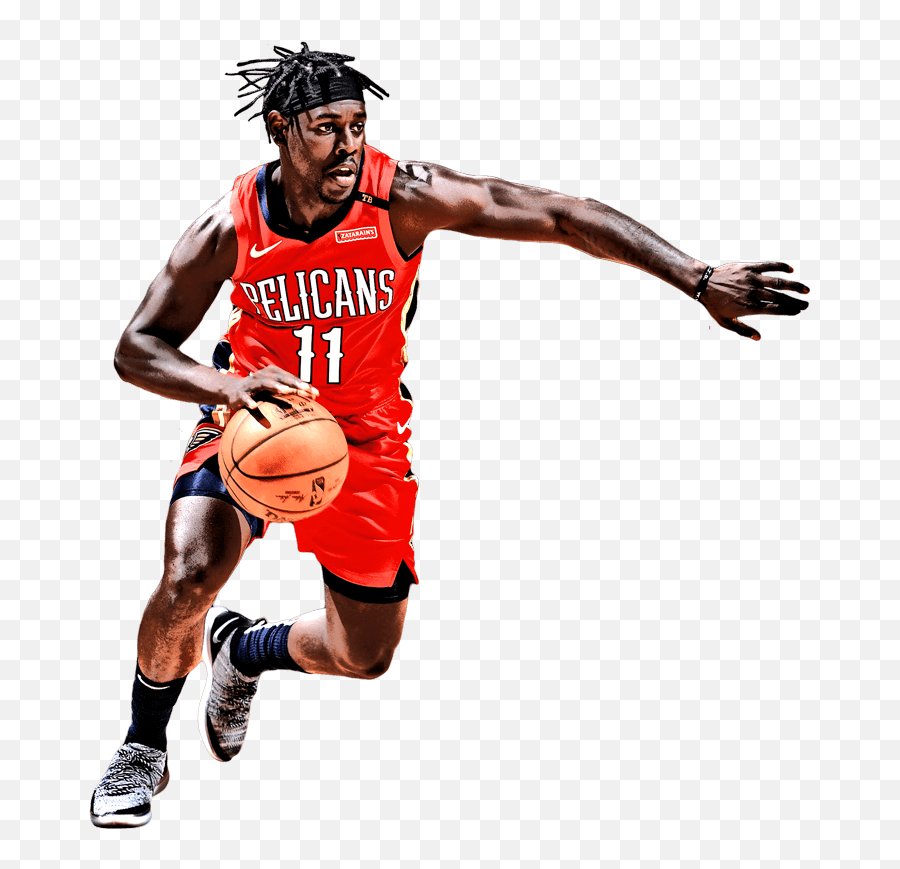 Jrue Holiday - Dribbling Basketball Transparent Background Png,New Orleans Pelicans Logo Png