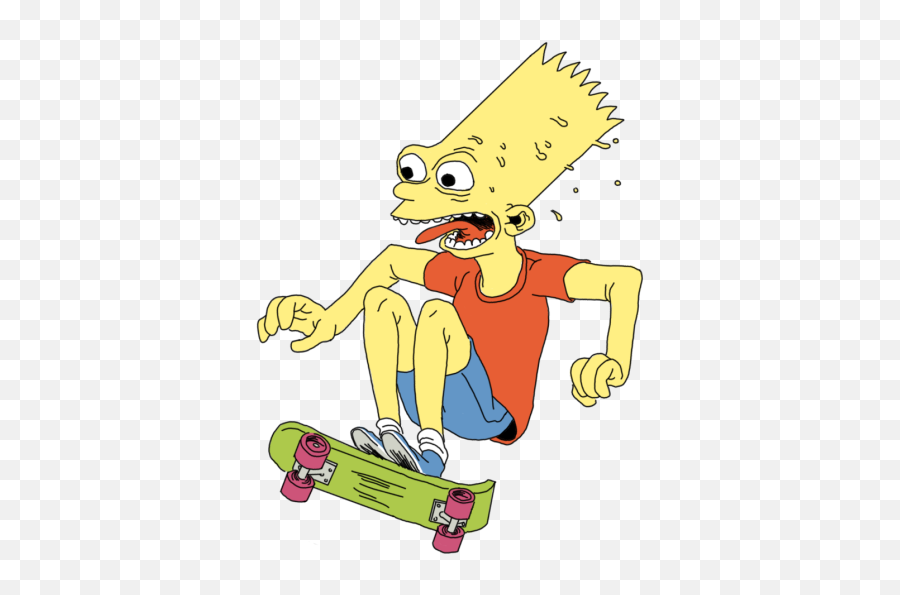 Bart Simpson El Barto Isaac Lenkiewicz Isaaclenkiewicz U2022 - Homer Drawing Simpsons Bart Png,Bart Simpson Png