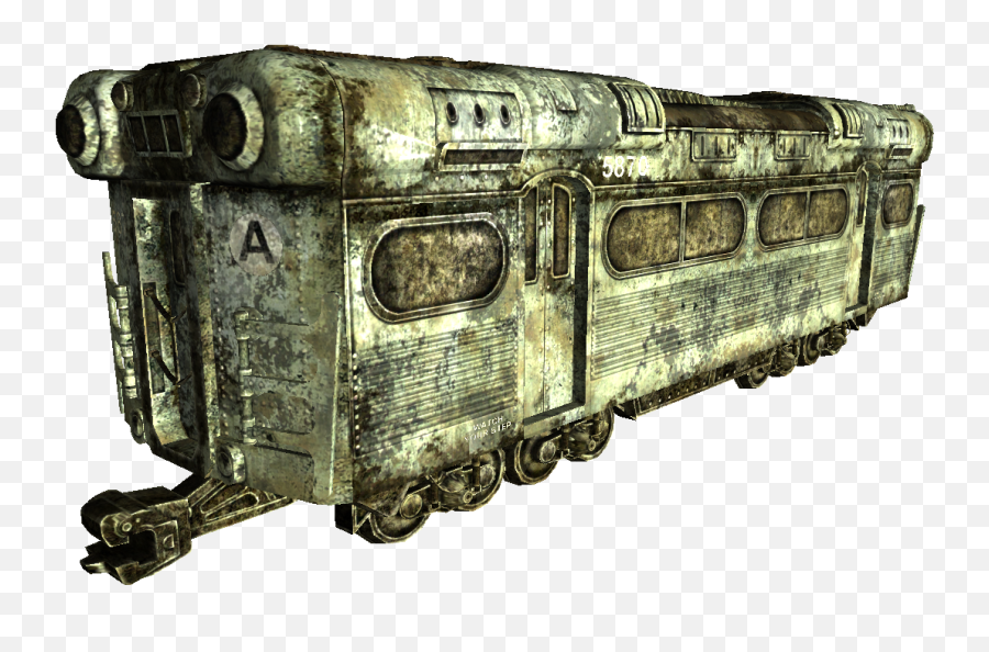 Metro Car - Fallout 3 Subway Car Full Size Png Download Fallout 3 Metro Train,Fallout 3 Png