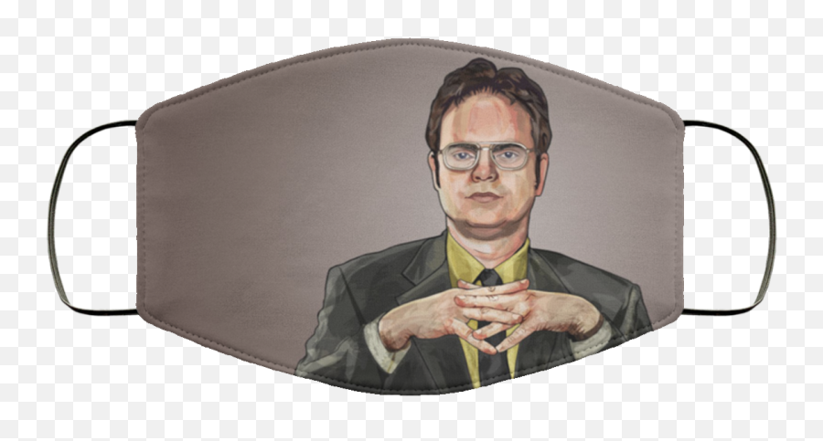 The Office Dwight Schrute Rainn Wilson - Mortal Kombat Mask Covid Png,Dwight Schrute Transparent