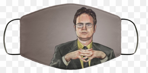The Office Dwight Schrute Rainn Wilson - Mortal Kombat Mask Covid Png,Dwight Schrute Transparent