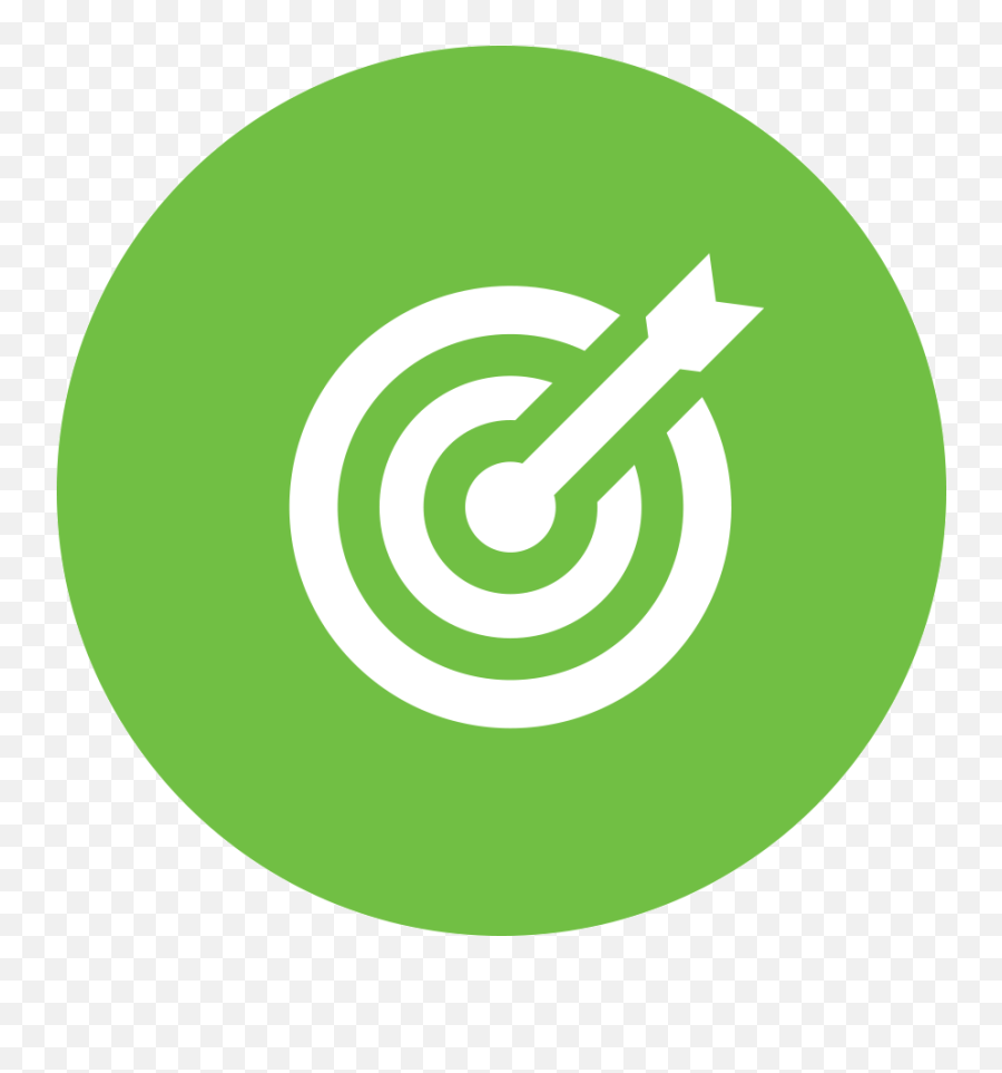 Download Business Objective - Value Icon Green Png Image Target,Objective Png