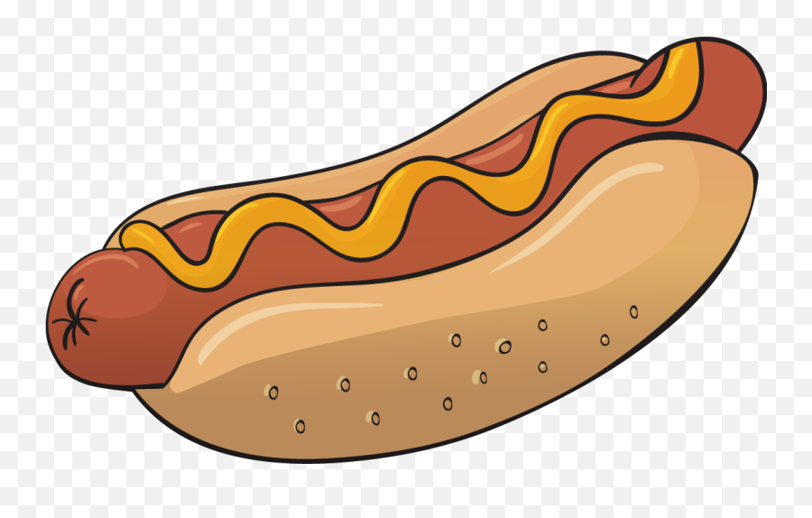 Hot Dog Animation Clip Art Element - Cartoon Transparent Background Hot Dog Png,Transparent Hot Dog