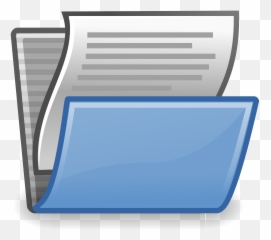 Open Document Icon - Documents Clip Art Free png