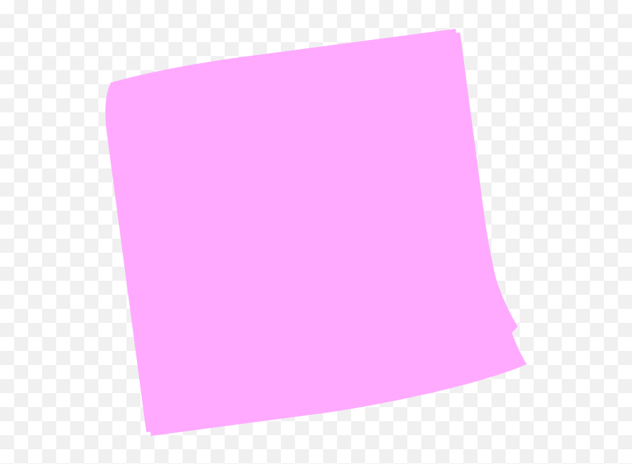 Purple Post It Notes Transparent Png - Pink Post It Notes,Post It Png