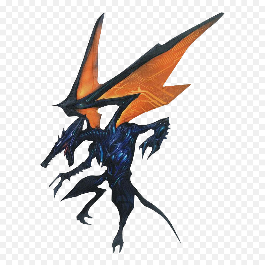 Ridley Metroid Prime Concept Art - Metroid Prime 3 Ridley Png,Ridley Png
