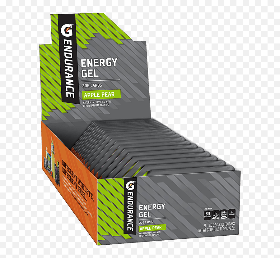 Endurance Energy Gel - Apple Pear Gatorade Endurance Cardboard Packaging Png,Nba 2k16 Gatorade Icon