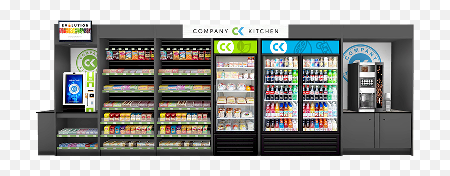 Company Kitchen A Complete Workplace Food Service Solution - Refrigerator Png,Vending Machine Icon
