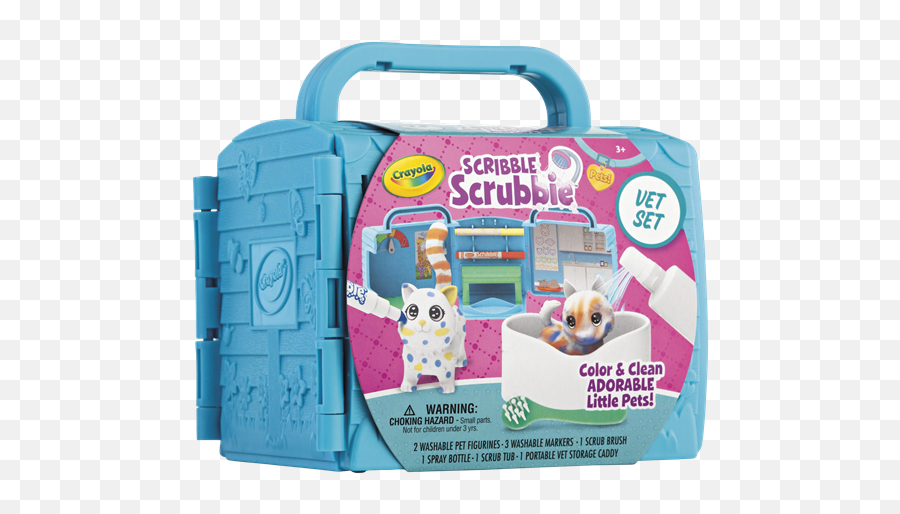 Crayola Scribble Scrubbie Vet Set Hy - Vee Aisles Online Soft Png,Scribble Icon