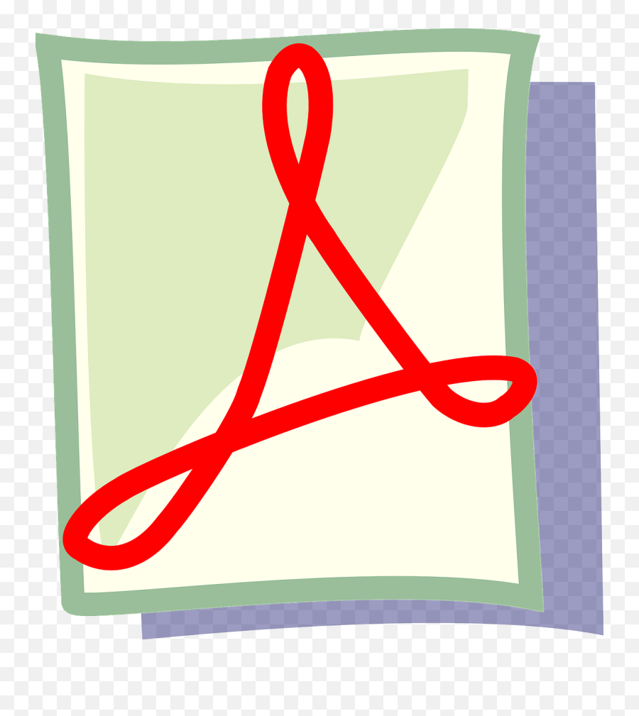 Pdf File Adobe - Free Vector Graphic On Pixabay Simbolo Pdf Em Png,Adobe Free Icon Png
