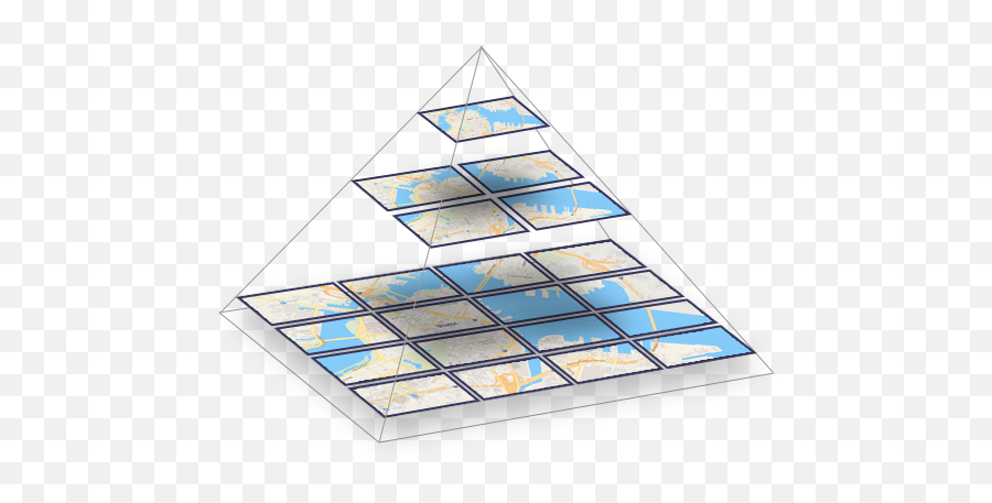 Tiles À La Google Maps Coordinates Tile Bounds And - Raster Tile Png,Google Map Icon Meaning