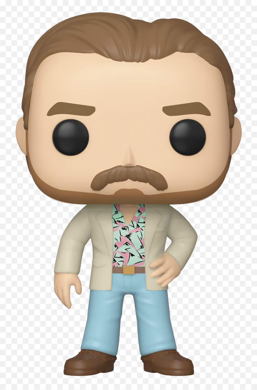 Hopper Funko Pop Tv X Stranger Things Vinyl Figure 801 38484 - Figurine Pop Stranger Things Hopper Png,League Of Legends Frog Icon