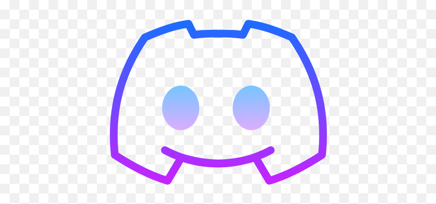 Discord New Icon In Gradient Line Style - Dot Png,What Is The Discord Icon