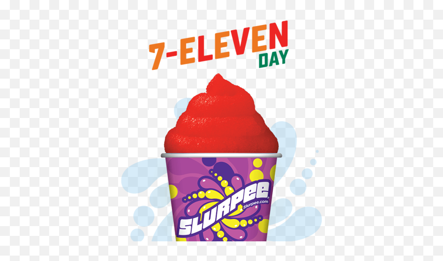 7 - National Free Slurpee Day 2018 Png,Slurpee Png
