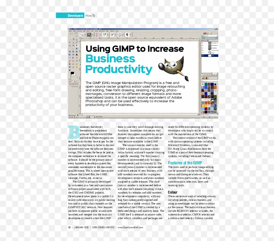 Pdf Using Gimp To Increase Business Productivity Dr - Gimp Png,Gimp Icon Set
