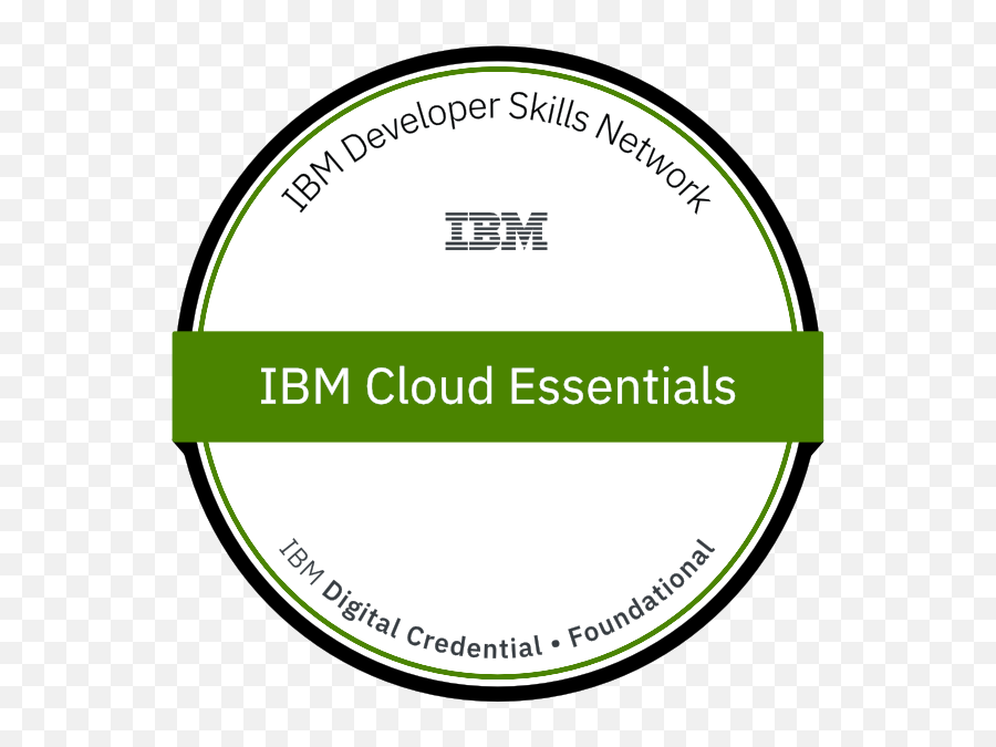 Ibm - Badge Templates Credly Ibm Cloud Computing Badge Png,Ibm Cloud Icon