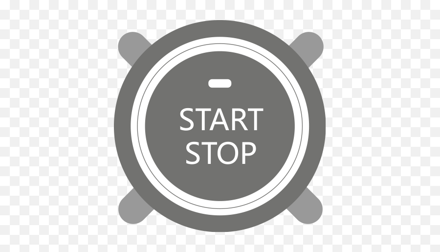 Push Start Button - Car Start Button Transparant Png,Start Stop Icon
