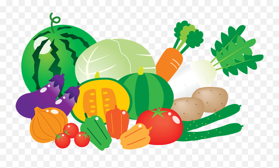 Vegetables From The Garden Clipart Free Download - Fish And Vegetables Logo Png,Vegetable Garden Icon