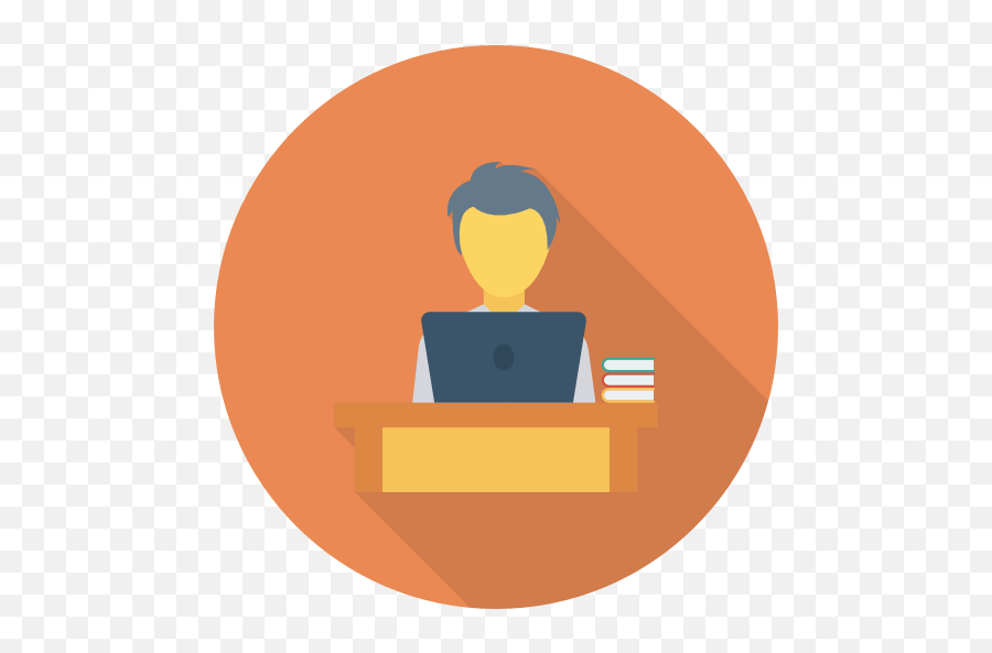 Download Studying Icon Dinosoft Circular Style - Office Worker Png,Study Icon Png