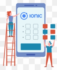 Ionic Application Development In Ahmedabad India - Smart Device png