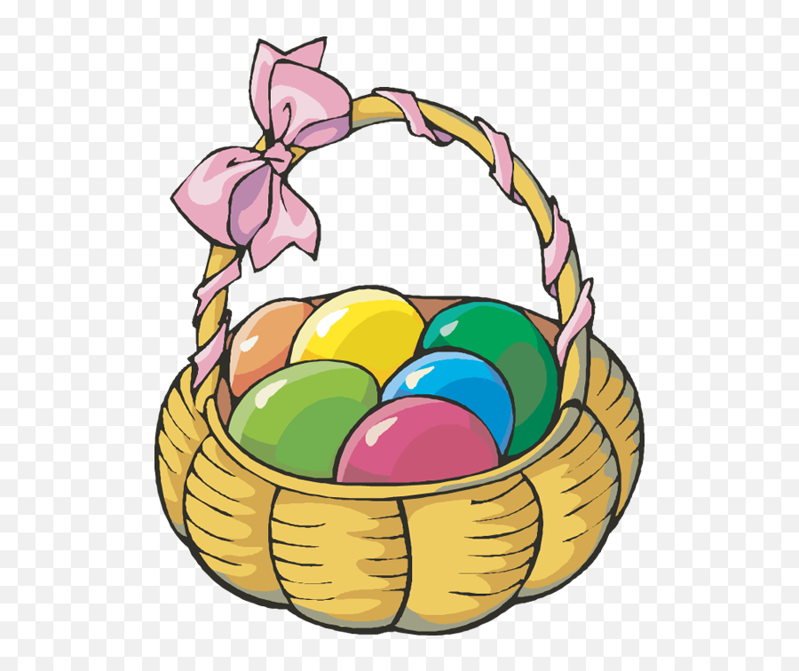 Picture Black And White Stock Png Files - Basket Of Easter Eggs,Easter Basket Transparent