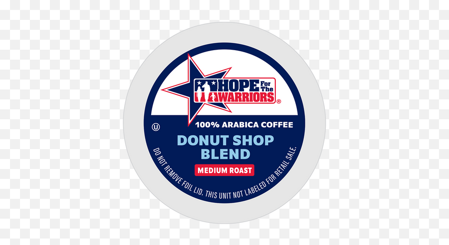 Hope For The Warriors Coffee French Roast Dark Single Serve Pods Keurig K - Cup Brewers Ppuri Park Png,Keurig 8 Oz Icon