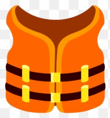 Water Safety - BrainPOP Cartoon Life Jacket Clipart png