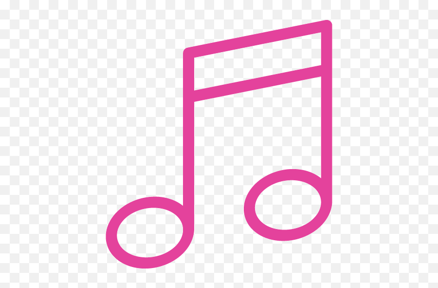 Barbie Pink Music Note 2 Icon - Free Barbie Pink Music Note Music Note Icon Transparent Png,Music Notes Icon