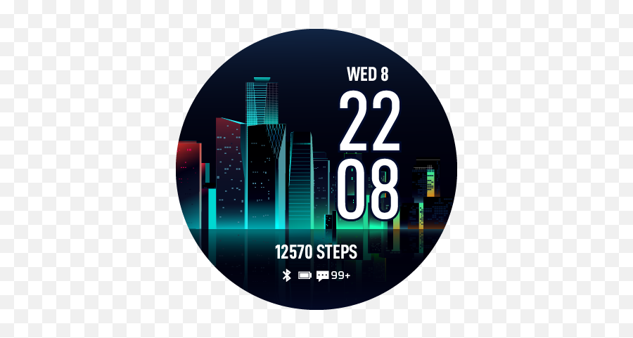 Nighttime Yeouido Garmin Connect Iq - Language Png,Nighttime Icon