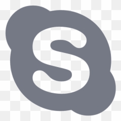 Meridian Media Works Digital Marketing Experts - Logo Skype Png Black