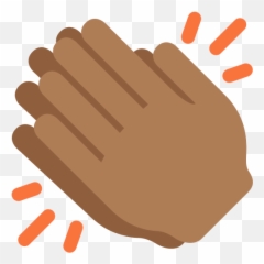 Medium - Emoji Aplausos Png,Clapping Png