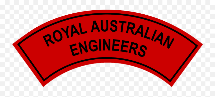Fileroyal Australian Engineers Battledress Flash Border No - Royal Australia Engineers Png,Border Design Transparent Background