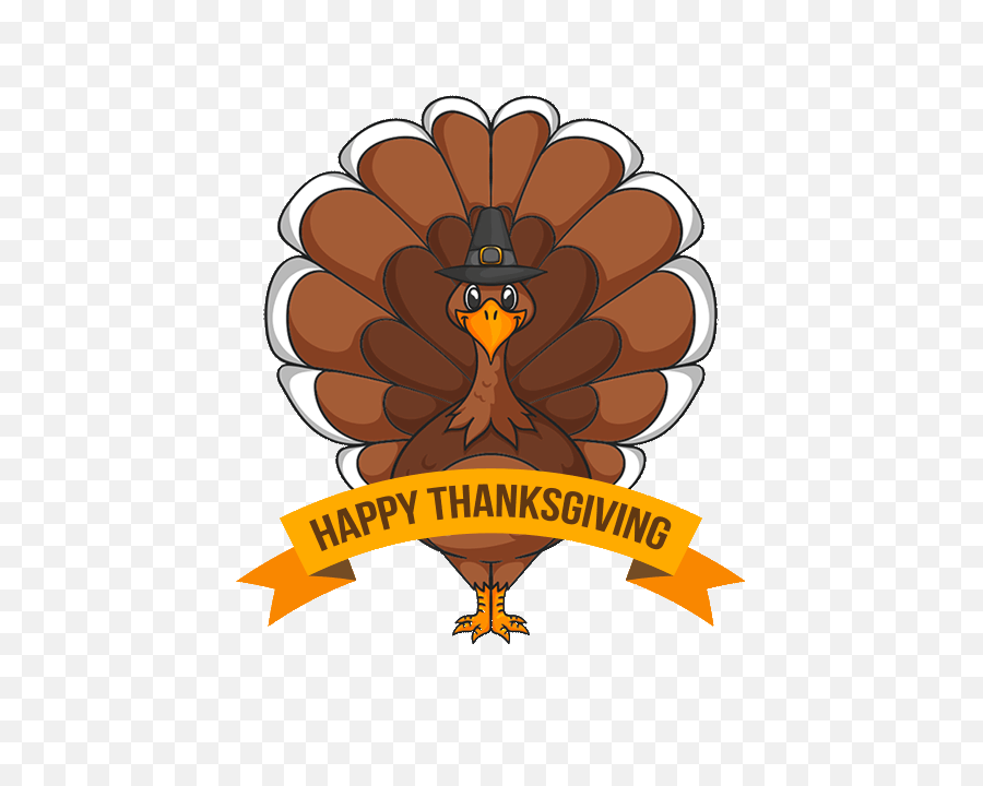 Clipart Chicken Thanksgiving - Happy Thanksgiving Business Cards Png,Turkey Clipart Transparent Background